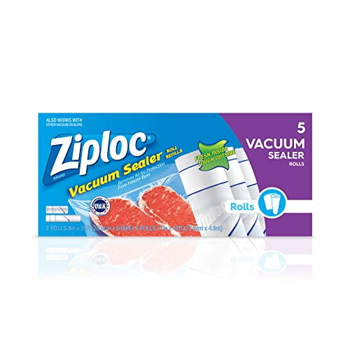 ziploc vacuum rolls