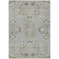 thumbnail image 2 of Addison Rugs Chantille Indoor/Outdoor Transitional Floral Gray Washable Rectangle Rug, 2'6" x 3'10", 2 of 6