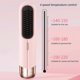 thumbnail image 2 of USB Rechargeable Hair Straightener Brush Fast Heating Travel Hair Straightening Comb, 2 of 4