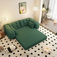 thumbnail image 6 of Lazy Floor Sofa Couch Teddy Foam-Filled Multi-Functional and Foldable Futon Sofa Bed, 6 of 10