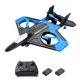 thumbnail image 1 of Control remoto inteligente, Avión RC con cámara 480P 2.4GHz RC Plane Gliding Aircraft Flight Toys pa Tomshoo azul, 1 of 7