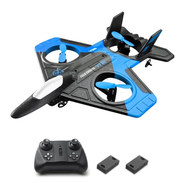 Dispositivo inteligente remoto Irfora Avión RC con cámara 480P 2.4GHz RC Plane Gliding Aircraft Flight Toys para adultos Niños Niños con función 360 ° Tumbling One Key Return 2 Batería Irfora Dispositivo inteligente remoto