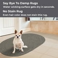 thumbnail image 4 of Homespice Smoke Braided Rug 27x45in Oval Grey-Brown Colors. Washable Indoor-Outdoor. Uses- Entryway, Kitchen, Bathroom, Anti-Fatigue, Sink Spill Absorbing, Ergonomic Comfort Standing Mat, 4 of 7