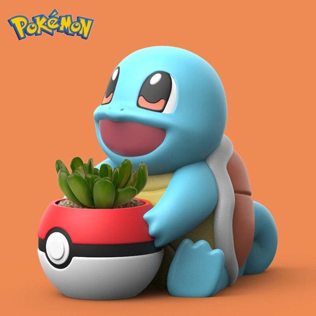 Modelo de colección de macetas de estatuillas de dibujos animados de Pokemon alrededor de SLaura rel, adornos de anime, decoraciones de mesa de resina, regalo del festivalzhangyuxiang zhangyuxiang unisex