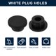 thumbnail image 2 of Uxcell 12 Pcs Tapones Negros para Agujeros, Tapón de Goma Impermeable para Botellas de 19 mm / 0.7" Tapones de Sellado Redondos Tapones de Goma Flexibles, 2 of 6