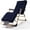 Dark Blue, variant on Chaise Lounge Chair Cushion, 65inch Thicker Soft Comfortable Zero Gravity Chair Pad, Rocking Chair Sofa Cushion for Outdoor Indoor Home Office, Black(Chair not included)