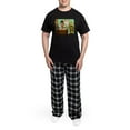 thumbnail image 5 of CafePress - Sock Monkey Steampunk Scientist Men's Dark Pajamas - Men's Dark Loose Fit Cotton Pajama Set, 5 of 7