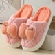 thumbnail image 1 of Pantuflas de invierno para mujer, cálidas, con diseño de cuento de hadas, de Blancanieves y mariposas, suaves y cómodas, para la puerta, de princesa, 1 of 2