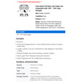 thumbnail image 2 of Front Brake Pad Rotor and Caliper Set - Compatible with 1997 - 1999 Jeep Wrangler 1998, 2 of 2