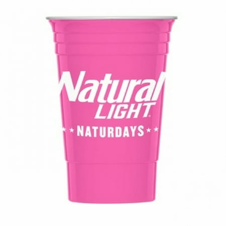 

Naturdays Plastic Cup Drinkware 2 Pack Reusable - Pink