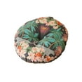 thumbnail image 3 of Cojín de suelo tipo tatami, suave, cómodo y decorativo, cojín circular para silla, para dormitorios, oficinas, jardines y balcones Patrón de árbol de coco, 3 of 9
