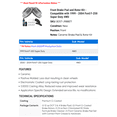 thumbnail image 2 of Front Brake Pad and Rotor Kit - Compatible with 1999 - 2004 Ford F-250 Super Duty 4WD 2000 2001 2002 2003, 2 of 2