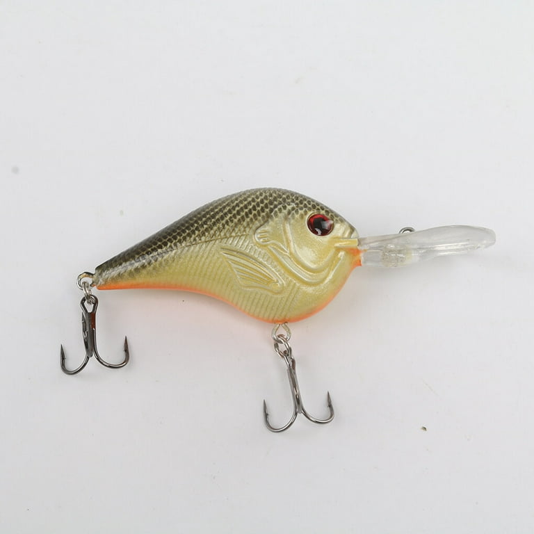 DunMuan 6cm 12g Rattling Crankbaits Fishing Lure Hard Floating Wobblers Artificial  Bait for Fishing Pike Wobler Lures Crank Bait DunMuan (Color : Classic  Color B) : : Sports & Outdoors