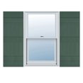 thumbnail image 1 of 17 1/2"W x 75"H Lifetime Vinyl, Custom Five Board Joined (3 Batten), Board-n-Batten Shutters, w/Shutter-Loks (Per Pair), Forest Green, 1 of 8