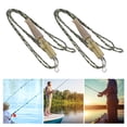 thumbnail image 1 of Fishing Rigs Tackle Lure Swivel, Easy Use Sturdy Reliability Practical Fishing Leader Lines  for Carp Fishing 3 Piece Sub Line,RUBBER CLIP Combination,LEADCLIP Combination, 1 of 7