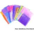 thumbnail image 2 of KAIYANG 12 bufandas cuadradas de colores degradados, bufandas de seda para hacer malabarismos, color aleatorio, 24 x 24 pulgadas, 2 of 5