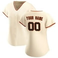 thumbnail image 1 of Customized San Francisco Baseball Jerseys America Game Baseball Jersey Personalized Your Name Any Number All Stitched Us Size LS, 1 of 7