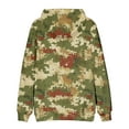 thumbnail image 4 of Styesk Sweatshirts pour Hommes Imprimé Mode Décontracté avec Poche à Cordon Manches Longues à Capuche, 4 of 5