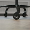 thumbnail image 2 of Flash Furniture Polyurethane Office Chair Caster Wheel, Black/Clear, 2 of 14