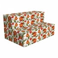 thumbnail image 1 of Floral Foldable Mattress, Boho Herbs Lily Nature, 74.8" x 39.4", Orange Olive Green White, by Ambesonne, 1 of 4