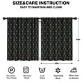thumbnail image 2 of Blackout Kids Curtains,Black Bigfoot and Tree Pattern Childrens Insulated Curtains Set Of 2,Bedroom Essentials,Toddler Room Decor 42x54in(106x137cm), 2 of 5