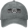 thumbnail image 3 of USCG Coxswain Vintage Wash Denim Baseball Cap, 3 of 8