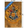 thumbnail image 2 of The Wizarding World: Harry Potter - Hogwarts Crest Wall Poster, 22.375" x 34" Framed, 2 of 4