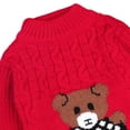 thumbnail image 5 of Mifsaly Toddler Boys Girls Turtleneck Sweater Kids Long Sleeve Chunky Knit Warm Pullover Sweaters, 5 of 7