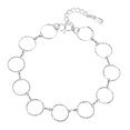 thumbnail image 1 of Pulsera de cadena delicada y elegante collar de joyería con colgante elegante para fiesta de graduación circulo Yuyangstore Brazalete, 1 of 4