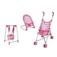 thumbnail image 6 of Pretend Play Set Highchair Swing Doll Nursery Accessory For Kids Realistic Roleplay Parenting Activity Toy, 6 of 8