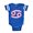 Royal Blue, variant on CafePress - Pink Zodiac Cancer - Cute Infant Baby Football Bodysuit