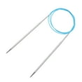 thumbnail image 3 of Agujas de Tejer Circulares Uxcell Tamaño US 5 Aguja de Metal Redonda de 40 pulgadas de Acero Inoxidable para Proyectos Hechos a Mano DIY Tejer Mantas, 3 of 5