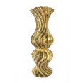 thumbnail image 1 of HomeRoots 354527 8 x 8 x 22 Po Vase Texturé en Céramique Rouge Vert Or, 1 of 5