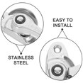 thumbnail image 3 of CRAFTHROU 2 Sets Stainless Steel Safety Window Lock Crescent Lock for Homeowners, 3 of 8