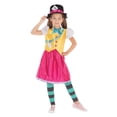 thumbnail image 1 of Bristol Novelty - Disfraz infantil de sombrero loco para niña (Multicolor), 1 of 2