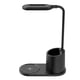 thumbnail image 5 of Wosthever Lámpara de de plástico LED portátil 3000-6000K Ajustable 3 modos Carga inalámbrica Lámparas para niños Luz de lectura de trabajo Electrodomésticos Negro, 5 of 6