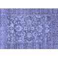 thumbnail image 1 of Ahgly Company Indoor Rectangle Oriental Blue Traditional Area Rugs, 2' x 5', 1 of 4