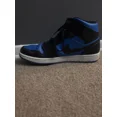 thumbnail image 2 of Size 9 - A i r-Jor-dan 1 Mid Black Royal Blue, 2 of 6