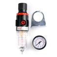 thumbnail image 3 of Compressed Air Filter,1/4in Compressed Air Pressure Water Oil Separatorwith Gauge Air Filter Regulator Built for Precision, 3 of 12