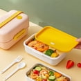 thumbnail image 5 of CSCHome Adult Bento Box Leakproof Bento Box Adult Lunch Box Bpa Free Green Bento Box Microwave, Dishwasher and Freezer Safe, 5 of 10