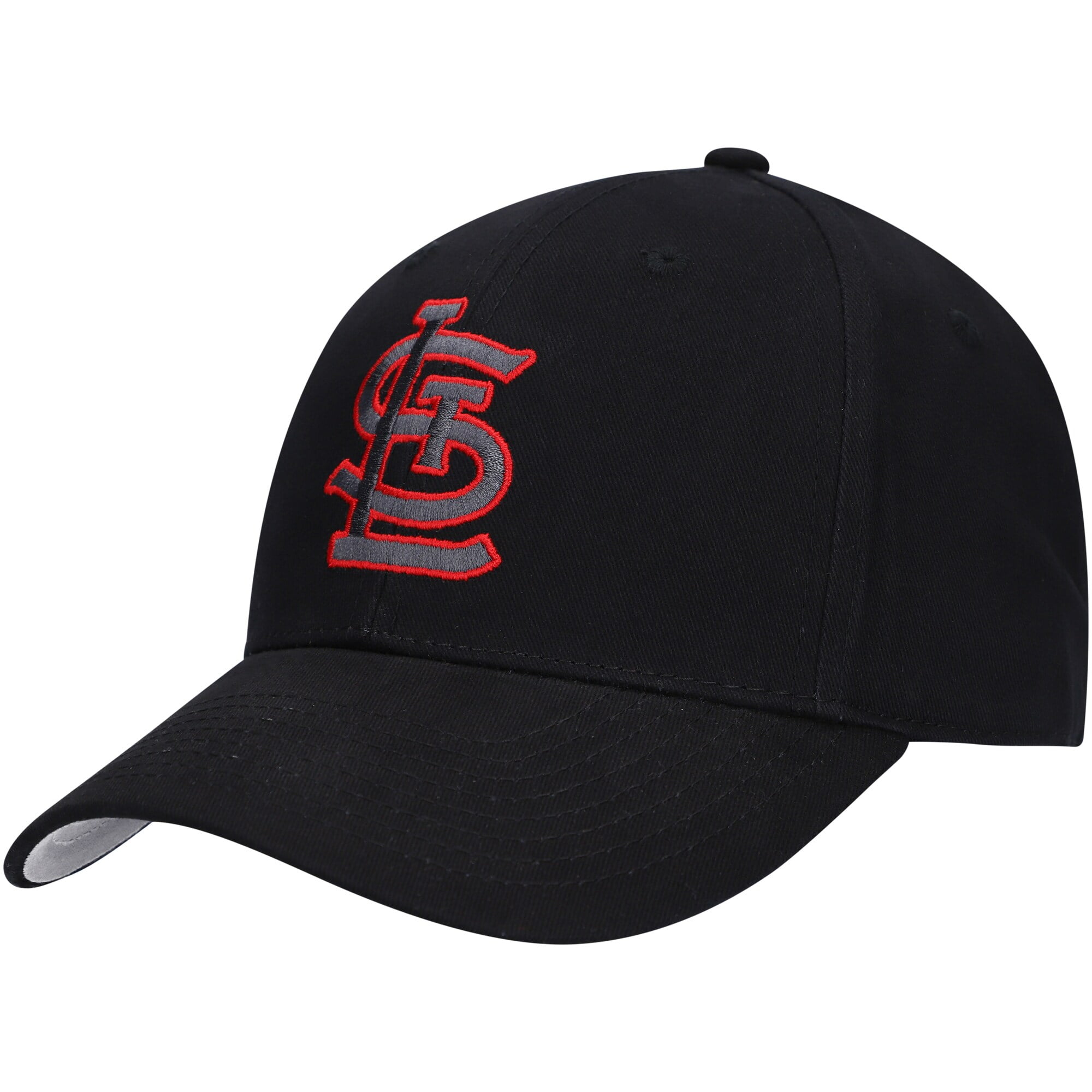MLB St. Louis Cardinals Black Mass Basic Adjustable Cap/Hat by Fan