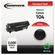 Innovera IVR104 Remanufactured Black Toner Replacement for 0263B001AA #104 2000 Page-Yield
