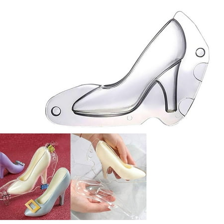 

3D Chocolate High Heels Shoe Mold Fondant Cake Mold for DIY Home Baking Pastry Tools