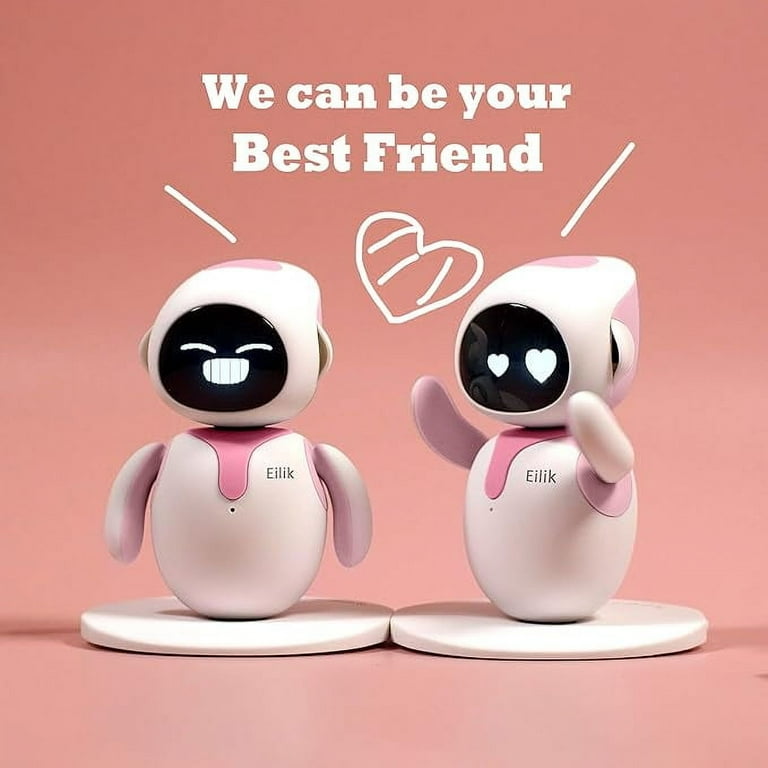 Energize Lab Eilik Desktop Little Companion Bot (Pink