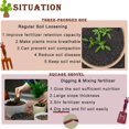 thumbnail image 3 of Juego de 4 herramientas de jardinería para niños, pala manual de metal, mini herramientas de jardín para niños, herramientas de jardinería seguras para plantar suelo, excavar y trasplantar., 3 of 5