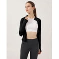 thumbnail image 4 of Chaqueta deportiva Locachy para mujer ligera y elástica negra talla M, 4 of 6