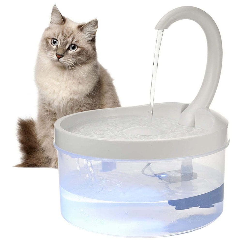 cat fountain battery powered