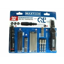 Maxtech Consumer Products 16013MX 32 Pieces Ql3 Screwdriver Set