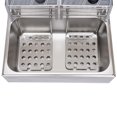 thumbnail image 3 of denest 5kW Large Electric Deep Fryer Single Tank Commercial Restaurant Fry Basket 6/12L, 3 of 24