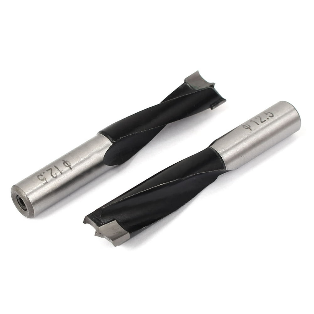 12.5mm Dia Carbide Tip Brad Point Boring Drill Bit Woodworking Tool